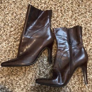 Nine West leather boots
